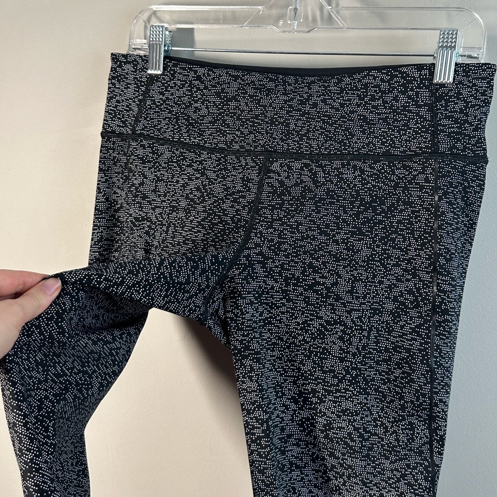 Lululemon Womens Quick Pace 7/8 Soundwave Leggings Size 10 Training Gym Yoga Run - Picture 6 of 16